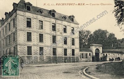 Carte postale ancienne Rochefort sur Mer — Rochefort (Charente-Maritime)