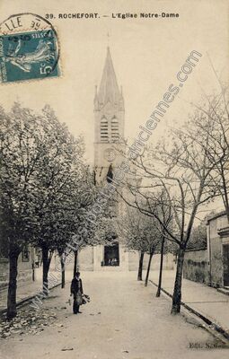 Carte postale ancienne Rochefort sur Mer — Rochefort (Charente-Maritime)
