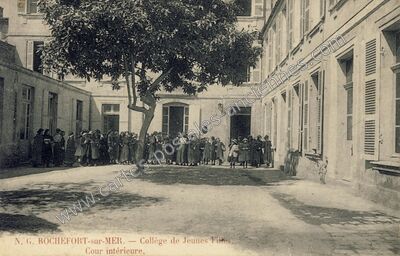 Carte postale ancienne Rochefort sur Mer — Rochefort (Charente-Maritime)
