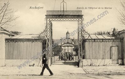 Carte postale ancienne Rochefort sur Mer — Rochefort (Charente-Maritime)