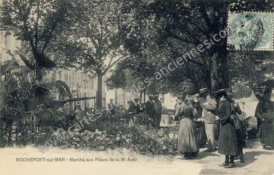 Carte postale ancienne Rochefort sur Mer — Rochefort (Charente-Maritime)