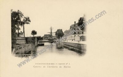 Carte postale ancienne Rochefort sur Mer — Rochefort (Charente-Maritime)