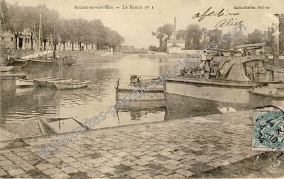 Carte postale ancienne Rochefort sur Mer — Rochefort (Charente-Maritime)