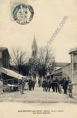 Carte postale ancienne Rochefort sur Mer — Rochefort (Charente-Maritime)