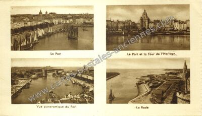 Carte postale ancienne Le Port — La Rochelle (Charente-Maritime)