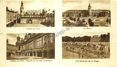 Carte postale ancienne L'Hôtel de Ville — La Rochelle (Charente-Maritime)