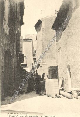 Carte postale ancienne Lambesc 1909 — Lambesc (Bouches-du-Rhône)
