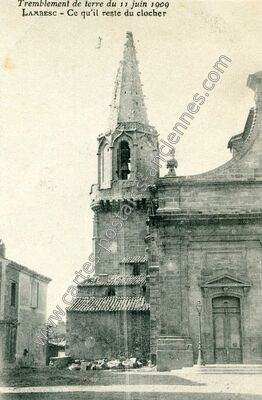 Carte postale ancienne Lambesc 1909 — Lambesc (Bouches-du-Rhône)