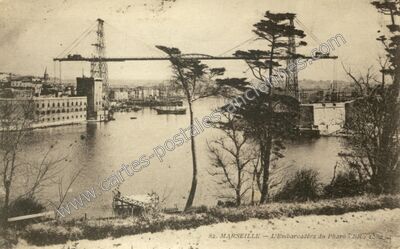 Carte postale ancienne L'Embarcadère du Pharo — Marseille (Bouches-du-Rhône)