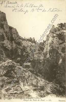 Carte postale ancienne St Loup — Marseille (Bouches-du-Rhône)