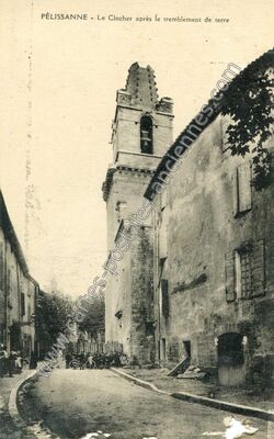 Carte postale ancienne Pelissanne 1909 — Pélissanne (Bouches-du-Rhône)