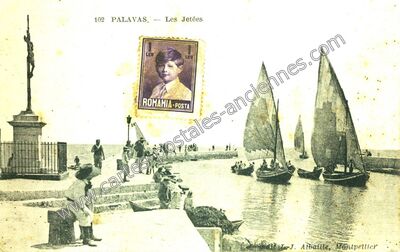 Carte postale ancienne Palavas — Palavas-les-Flots (Hérault)