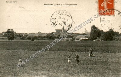 Carte postale ancienne Boutigny — Boutigny-Prouais (Eure-et-Loir)