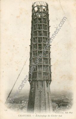 Carte postale ancienne Cathedrale de Chartres — Chartres (Eure-et-Loir)