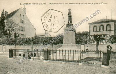 Carte postale ancienne Courville — Courville-sur-Eure (Eure-et-Loir)