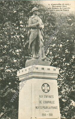 Carte postale ancienne Courville — Courville-sur-Eure (Eure-et-Loir)