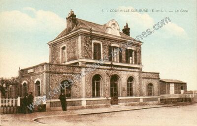 Carte postale ancienne Courville — Courville-sur-Eure (Eure-et-Loir)