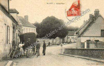 Carte postale ancienne Blevy — Maillebois (Eure-et-Loir)