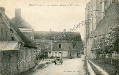 Carte postale ancienne Blevy — Maillebois (Eure-et-Loir)