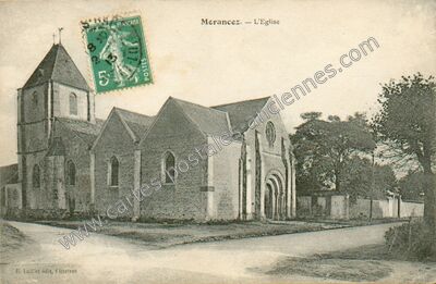 Carte postale ancienne L'Eglise — Morancez (Eure-et-Loir)
