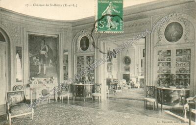 Carte postale ancienne Chateau de St Remy — Saint-Rémy-sur-Avre (Eure-et-Loir)