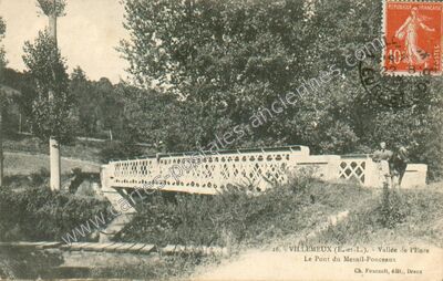 Carte postale ancienne Le Mesnil Ponceaux — Villemeux-sur-Eure (Eure-et-Loir)