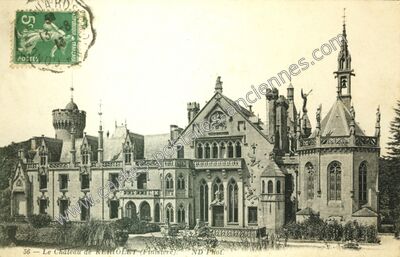 Carte postale ancienne Chateau de Keriolet — Concarneau (Finistère)
