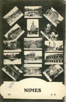 Carte postale ancienne Nimes — Nîmes (Gard)