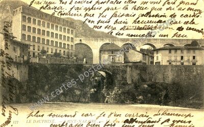 Carte postale ancienne St Nazaire — Saint-Nazaire-les-Eymes (Isère)