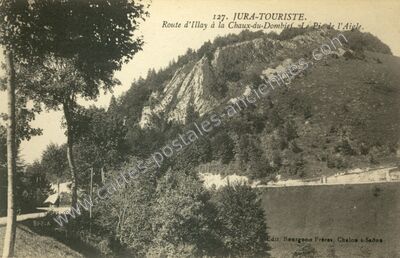 Carte postale ancienne Pic de l'Aigle — La Chaux-du-Dombief (Jura)
