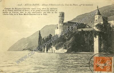 Carte postale ancienne Abbaye de Hautecombe — Saint-Pierre-de-Curtille (Savoie)