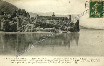 Carte postale ancienne Abbaye de Hautecombe — Saint-Pierre-de-Curtille (Savoie)