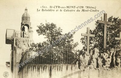 Carte postale ancienne St Cyr au Mont d'Or — Saint Cyr au Mont (Rhône)