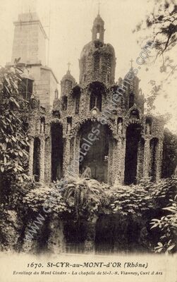 Carte postale ancienne St Cyr au Mont d'Or — Saint Cyr au Mont (Rhône)