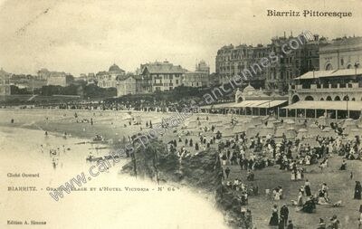 Carte postale ancienne Biarritz Pittoresque — Biarritz (Pyrénées-Atlantiques)