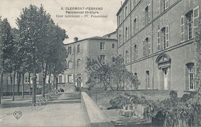 Carte postale ancienne St Alyre — Clermont-Ferrand (Puy-de-Dôme)