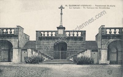 Carte postale ancienne St Alyre — Clermont-Ferrand (Puy-de-Dôme)