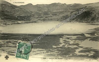 Carte postale ancienne Lac de Guery — Mont-Dore (Puy-de-Dôme)