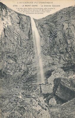 Carte postale ancienne Le Mont Dore — Mont-Dore (Puy-de-Dôme)