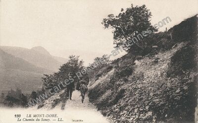 Carte postale ancienne Le Mont Dore — Mont-Dore (Puy-de-Dôme)