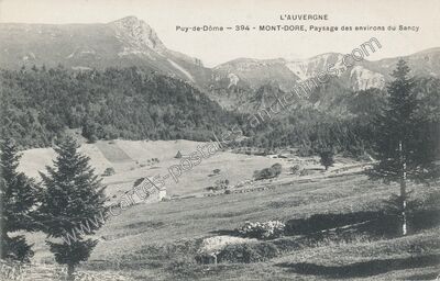 Carte postale ancienne Le Mont Dore — Mont-Dore (Puy-de-Dôme)