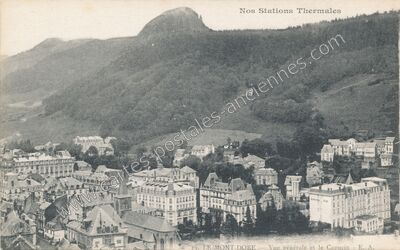 Carte postale ancienne Nos Stations Thermales — Mont-Dore (Puy-de-Dôme)