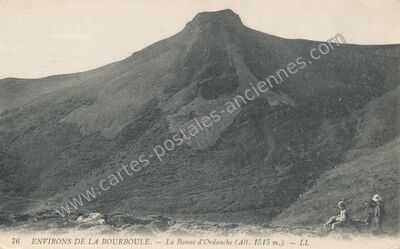 Carte postale ancienne La Banne d'Ordanche — Murat-le-Quaire (Puy-de-Dôme)
