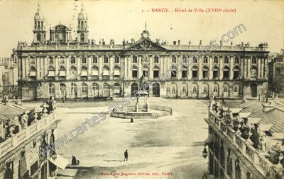 Carte postale ancienne Nancy — Nancy (Meurthe-et-Moselle)