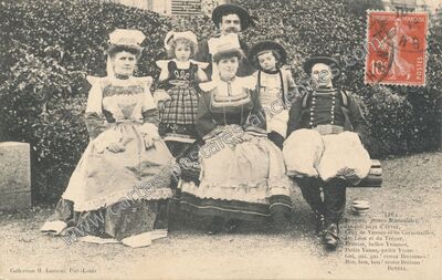 Carte postale ancienne Bretagne — Non Localisée (Morbihan)
