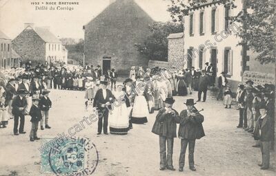 Carte postale ancienne Noce Bretonne — Non Localisée (Morbihan)