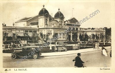Carte postale ancienne La Baule — La Baule-Escoublac (Loire-Atlantique)