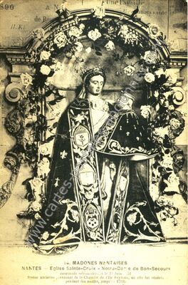 Carte postale ancienne Madones Nantaises — Nantes (Loire-Atlantique)