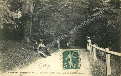 Carte postale ancienne Montreuil-Juigné