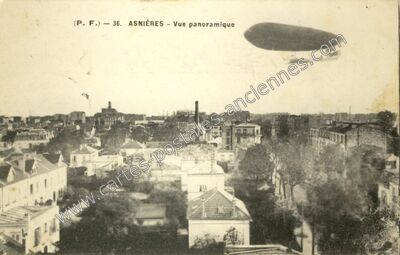 Carte postale ancienne Asnieres — Asnières-sur-Seine (Hauts-de-Seine)